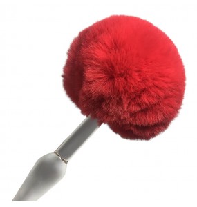 Crystal Bloom Anal Plug (Red)